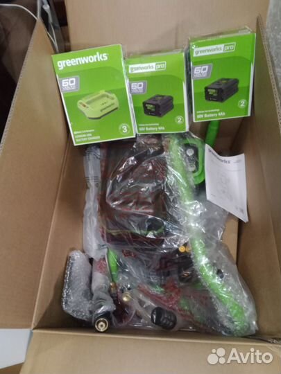 Мойка высокого давления greenworks