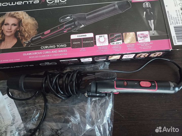 Расческа выпрямитель, утюжок, плойка - для волос