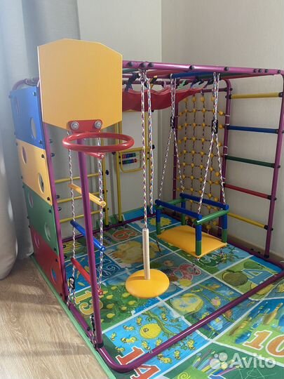 Детский спортивный комплекс напольный кубик