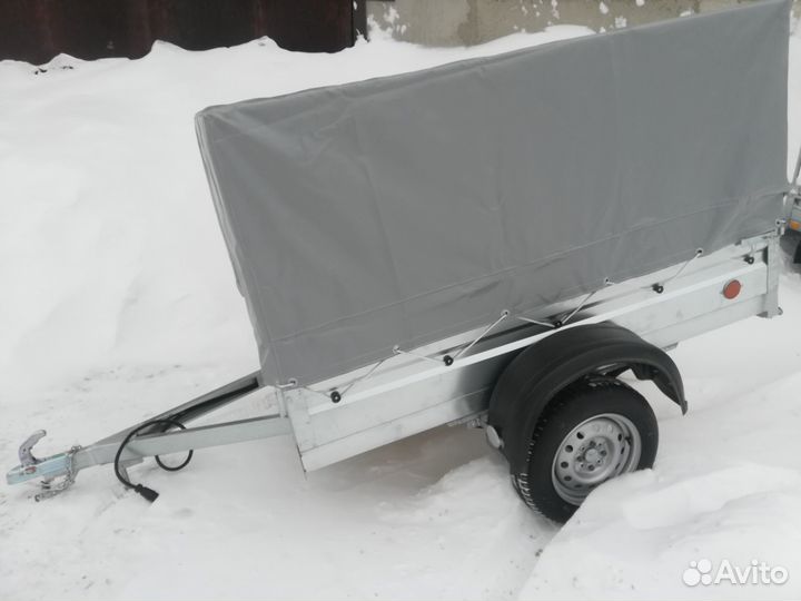 Прицеп к легковому автомобилю 2*1,3 с тентом 80