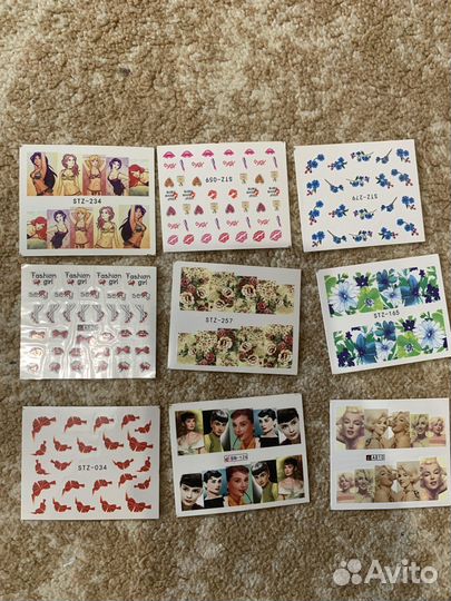 Наклейки для маникюра