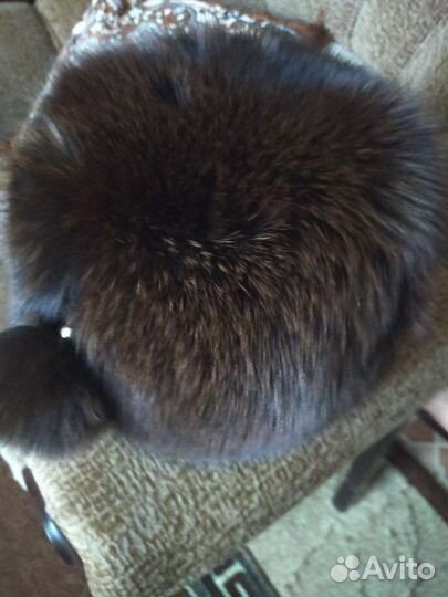 Шапка женская песец