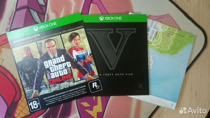 Диск Gta 5 для xbox one