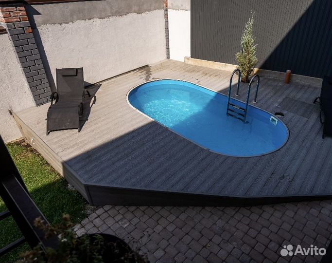 Морозостойкий каркасный бассейн напрямую с завода