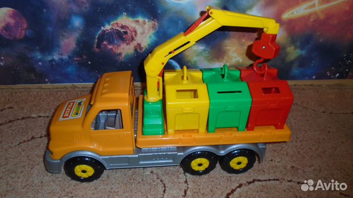 Контейнеровоз машинка