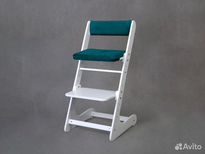 Белый растущий стул