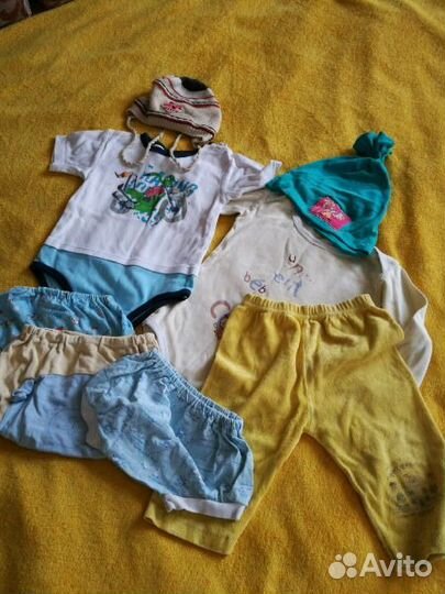 Одежда для малыша на 6-9 мес