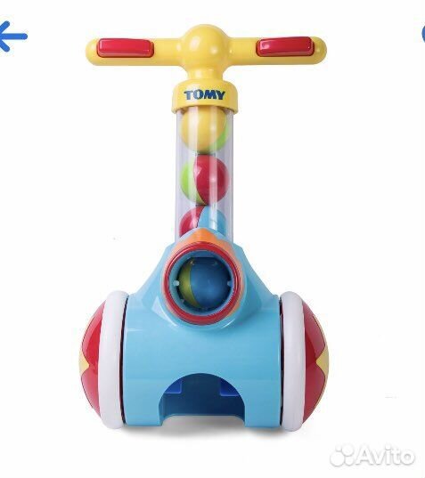Машинка-каталка стрелялка