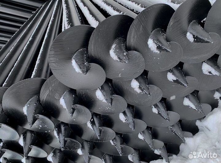 Металлические винтовые сваи