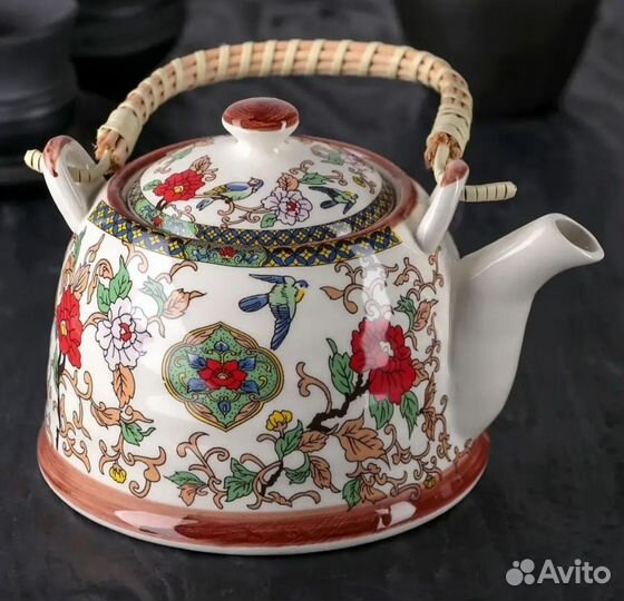 Чайник заварочный фарфоровый новый