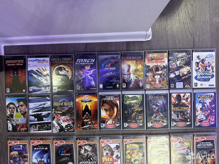 Коллекция Дисков 38 PSP UMD Одним лотом и поштучно