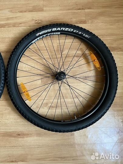 Колесо в сборе 27,5 переднее, shimano втулка