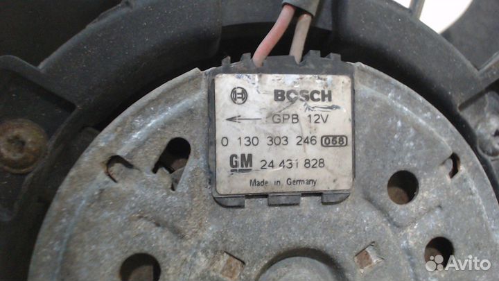 Вентилятор радиатора Opel Omega B, 1997