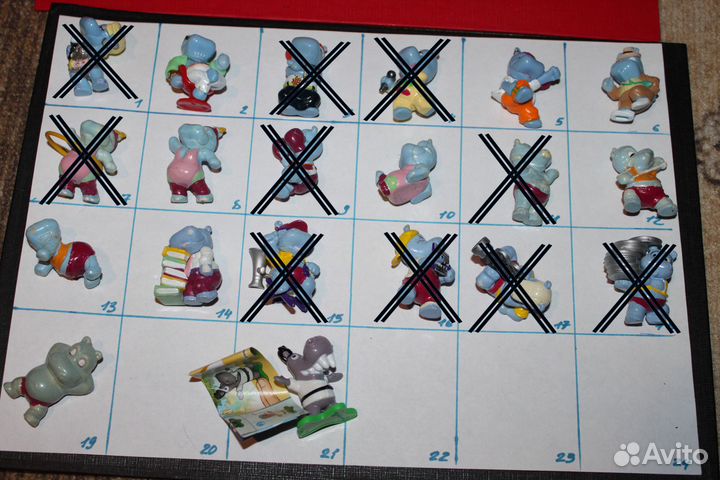 Игрушки из шоколадных яиц, часть 7