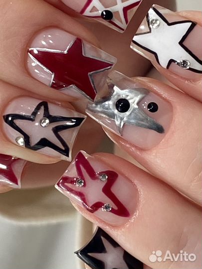 Маникюр, покрытие гель-лак, наращивание ногтей