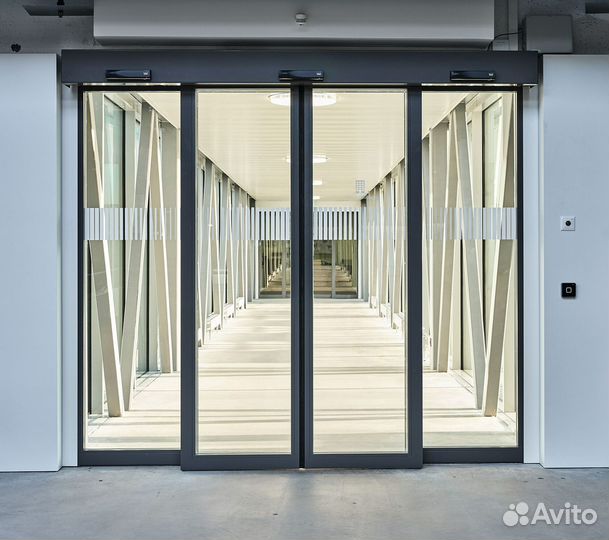 Раздвижные автоматические двери