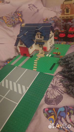 Куча lego sity trains 10 кг