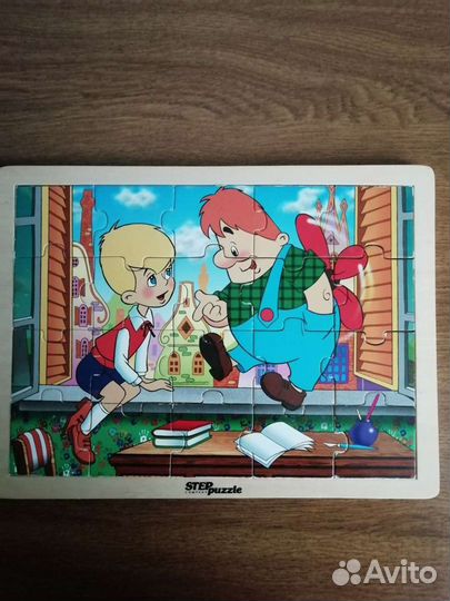 Деревянные пазлы