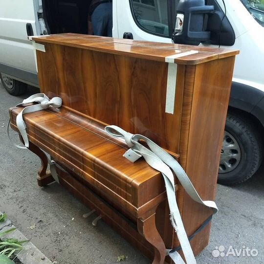 Перевозка пианино.Разгрузка.Погрузка