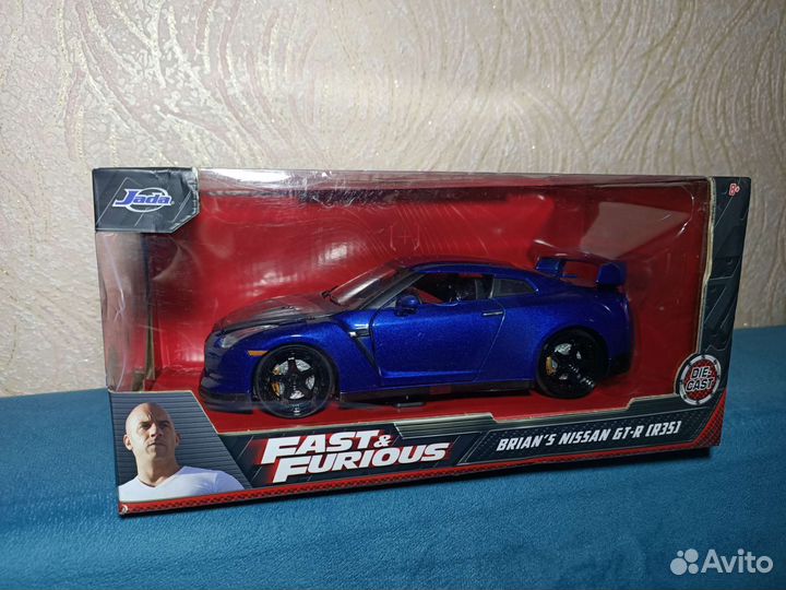 Jada fast and furious 1/24 Форсаж