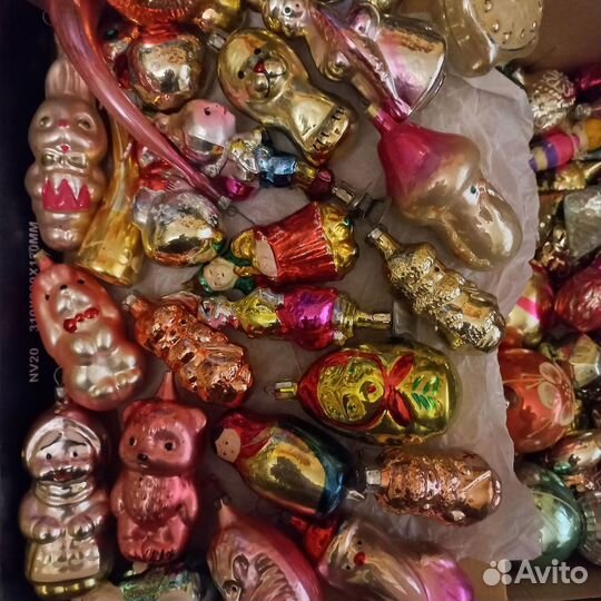 Елочные игрушки СССР цены разные