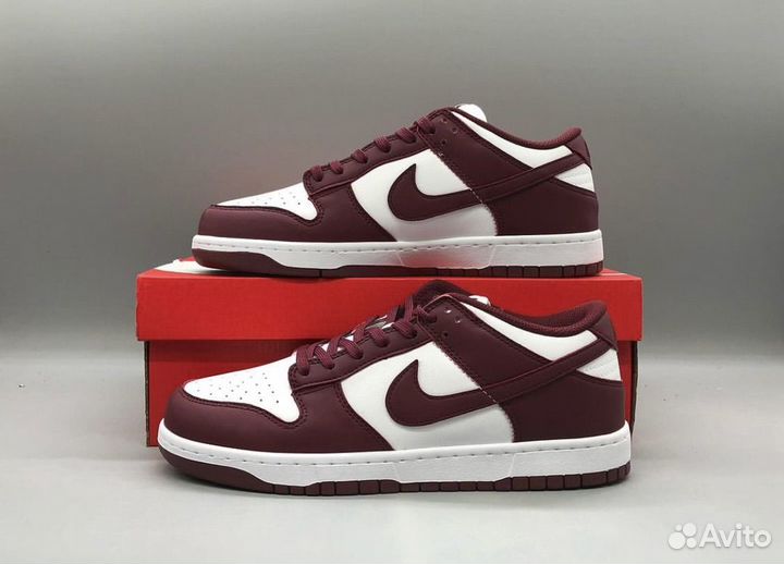 Nike Dunk Low Bordeaux/Team Red Кроссовки