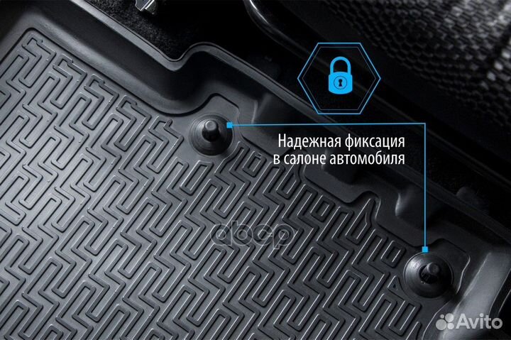 Коврики салона rival для Renault Arkana 2WD/4