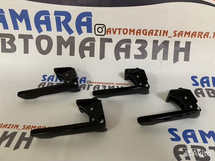 Дверные ручки глянцевые приора