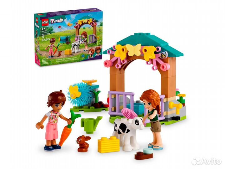 Конструктор lego Friends 42607 Коровник для телят