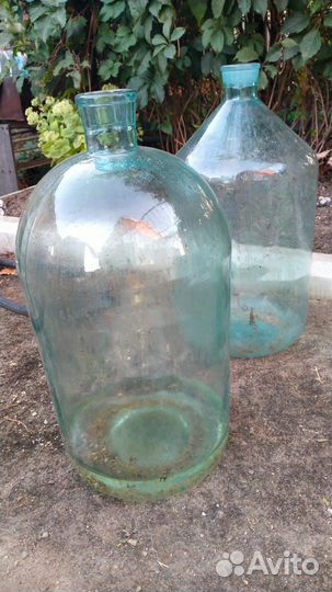 Бутылка стеклянная 20 литров