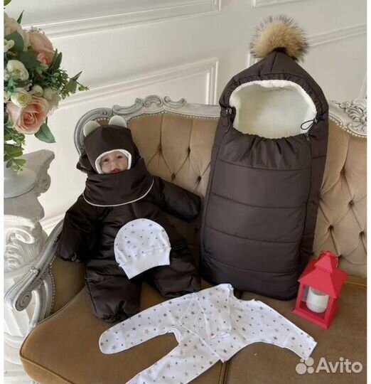 Комплект на выписку зима