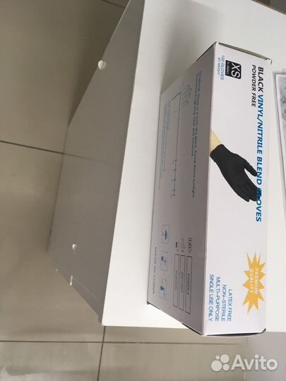 Перчатки винил/нитрил