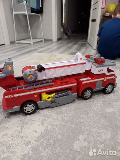 Машина пожарная щенячий патруль