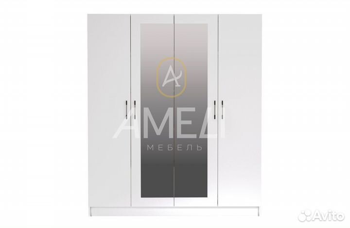 Шкаф распашной с зеркалом