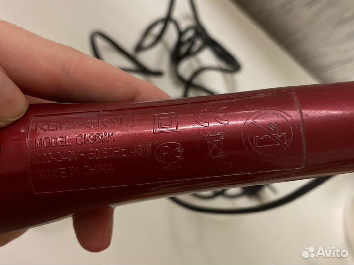 Конусная плойка щипцы remington cl-96w1