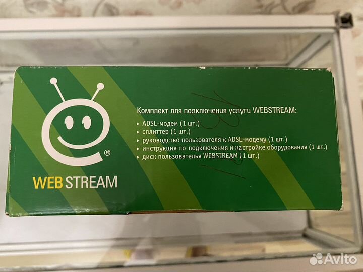 Модем / маршрутизатор. Комплект Web stream