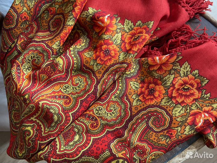 Павловопосадский платок новый