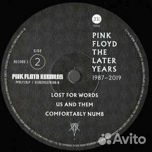 Виниловая пластинка Pink Floyd, The Best Of The La