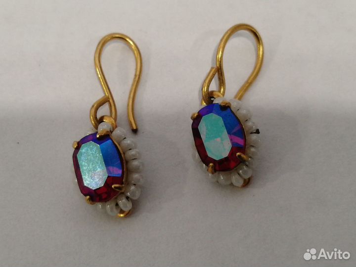 Серьги СССР винтаж