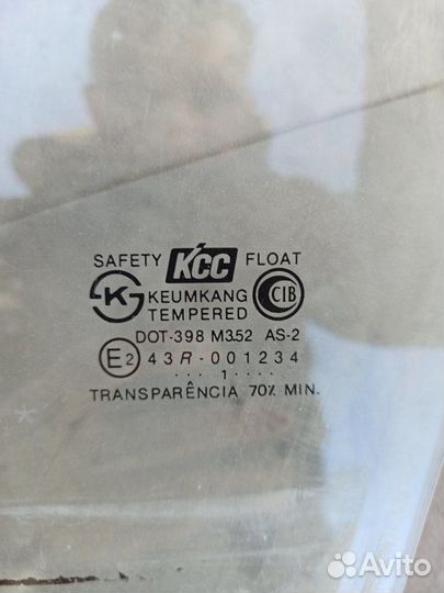 Стекло переднее левое Hyundai Sonata EF 1998-2013