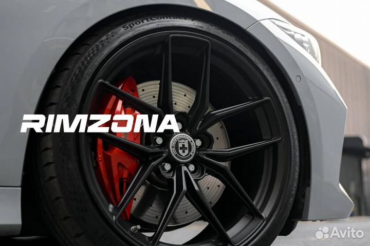 Литые диски HRE FF21 R18 et35.0 5x108.0 Черный