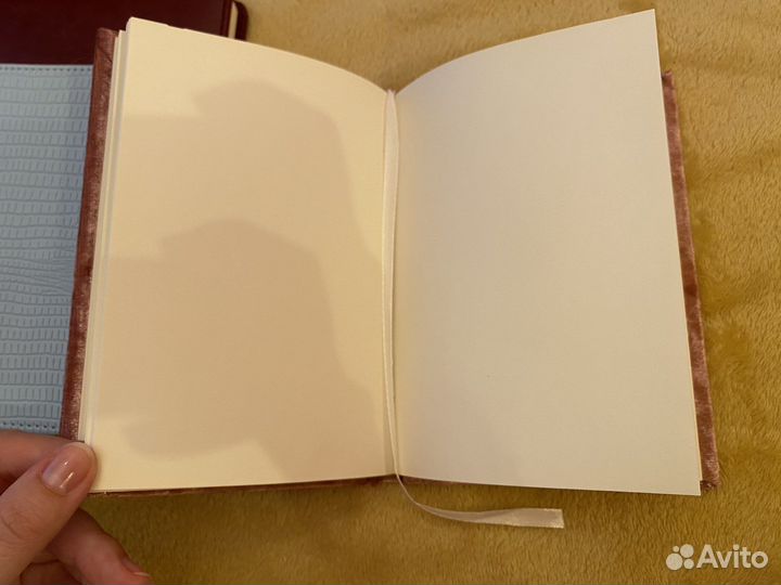 Ежедневник бархат brauberg