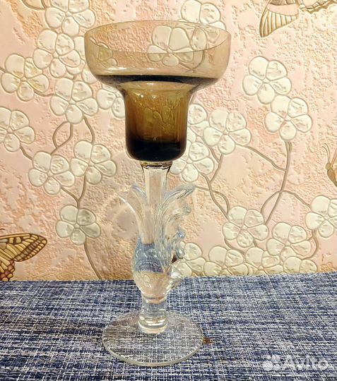 Набор из 3-х подсвечников «Птица счастья» гхз СССР