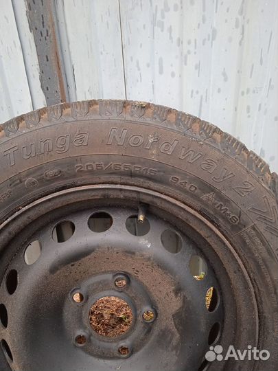 Комплект колёс с зимней резиной R15