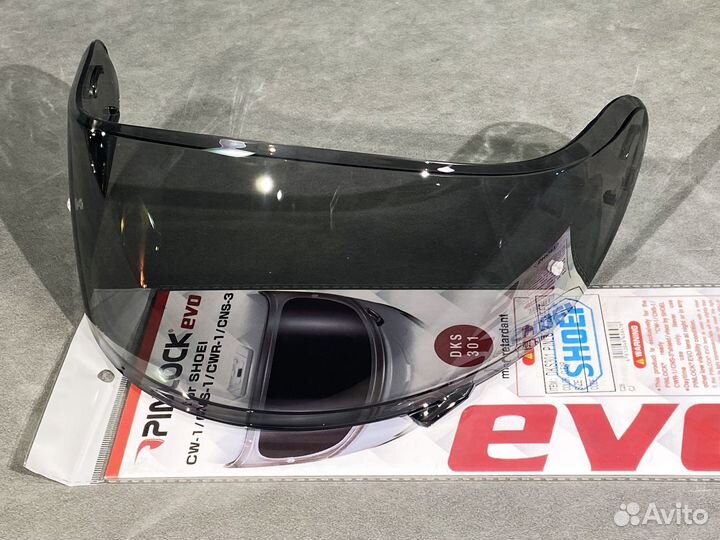 Визор CNS-3 Dark Smoke вместе с Пинлоком DKS301