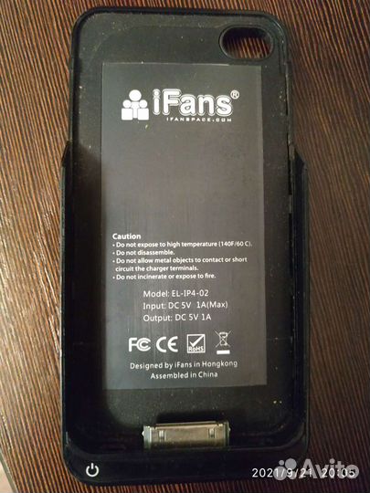 Чехол аккумулятор iPhone 4s 4