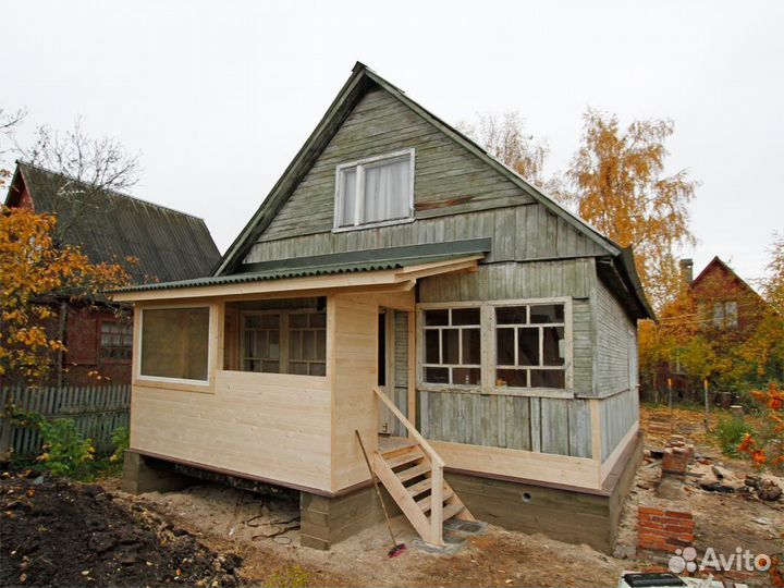 Реконструкция домов реставрация домов