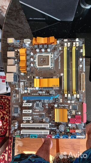 Материнка Asus p5qd turbo LGA775