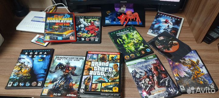 Диски с играми DVD