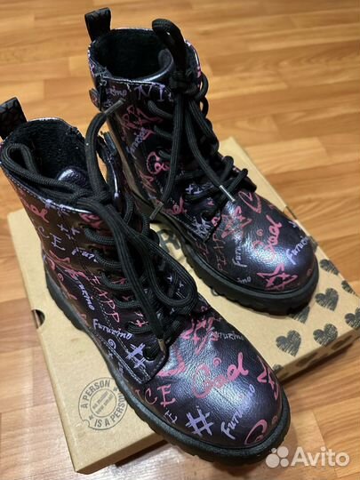 Ботинки на девочку, размер 33